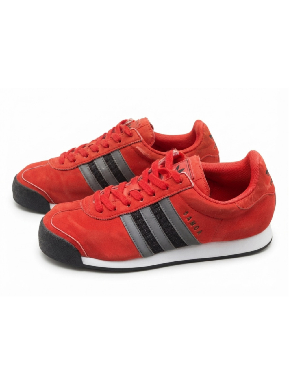 Adidas Originals Samoa Sneakers. Red/Black/Grey. Mens size 8/ Womens Size 9.5